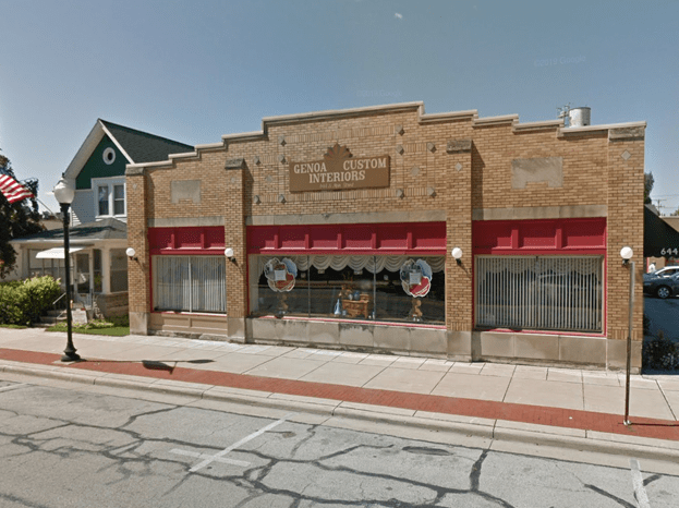 Genoa Custom Interiors store front in the Genoa, OH area