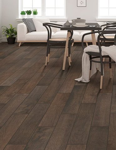 Wood look tile flooring in Wood County, OH from Genoa Custom Interiors
