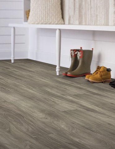Wood look vinyl sheet flooring in Ottawa County, OH from Genoa Custom Interiors