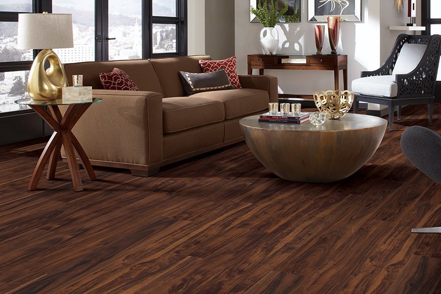 Wood look luxury vinyl plank flooring in Erie County, OH from Genoa Custom Interiors